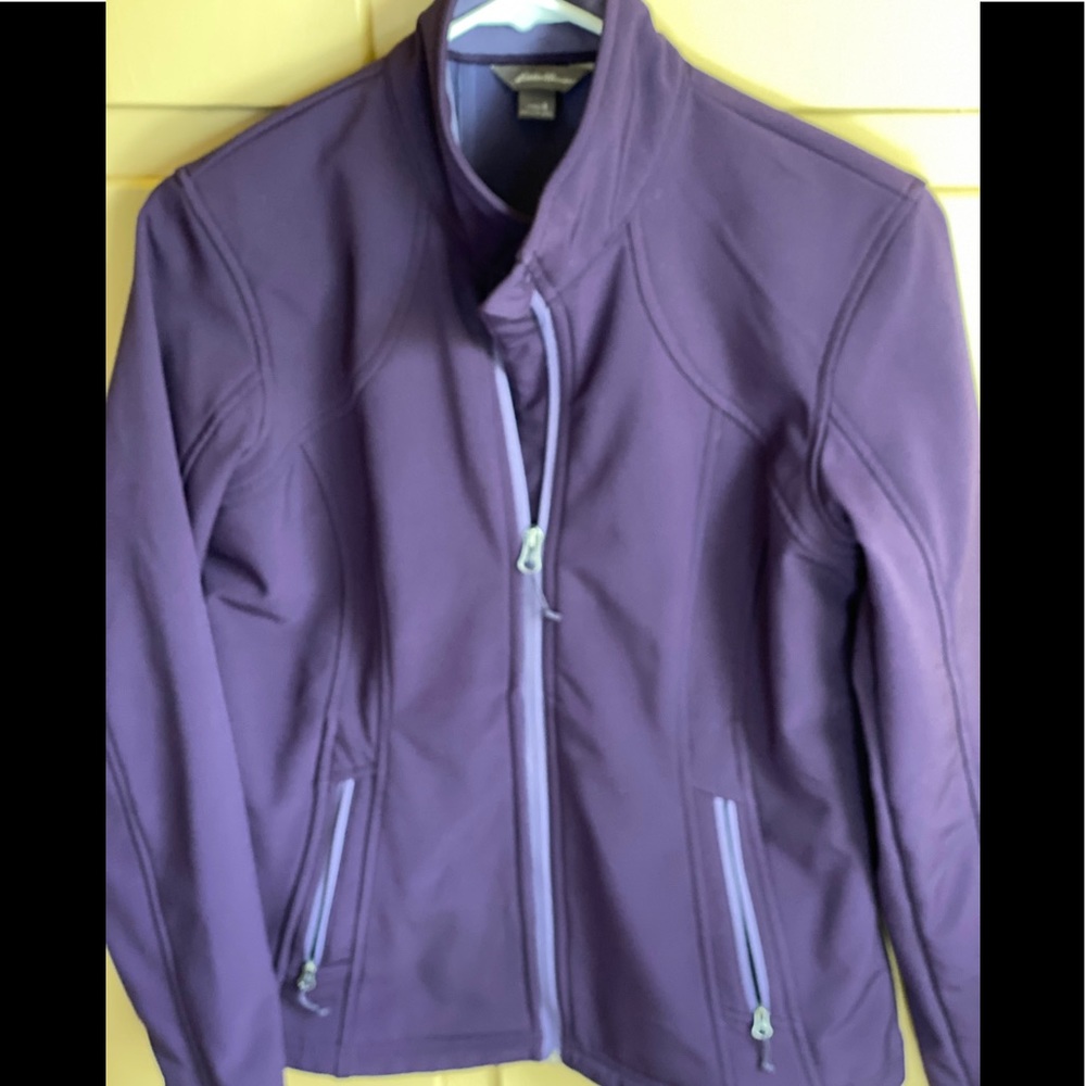 Eddie Bauer FullZip S Purple lightweight Jacket
